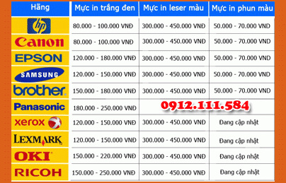 Báo giá sửa máy in đà nẵng Báo giá sửa máy in đà nẵng