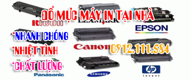 Dịch vụ đổ mực máy in tại nhà Đà Nẵng Dịch vụ đổ mực máy in tại nhà Đà Nẵng