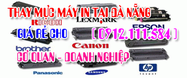 Thay mực máy in tại đà nẵng Thay mực máy in tại đà nẵng